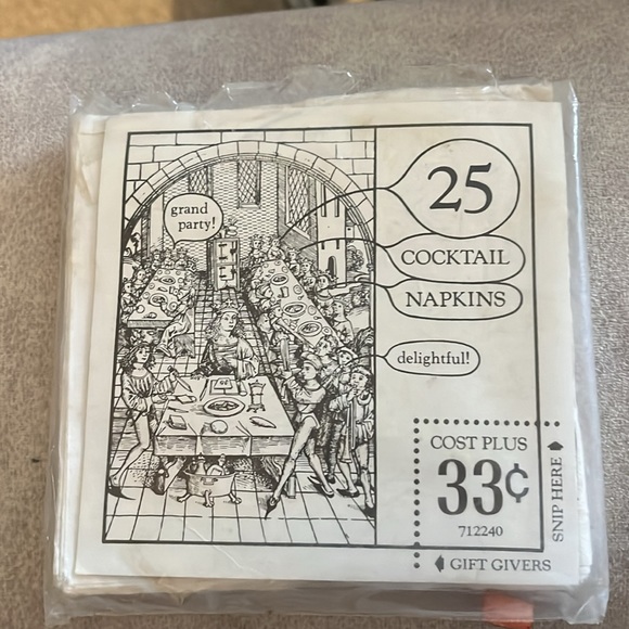 16 New Vintage San Francisco Paper Napkins, true collectible, very rare, new, - Picture 2 of 7